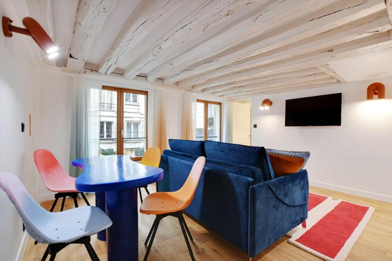 Joyful Apartment - 2Br-6P - Louvre-Rivoli Párizs Kültér fotó