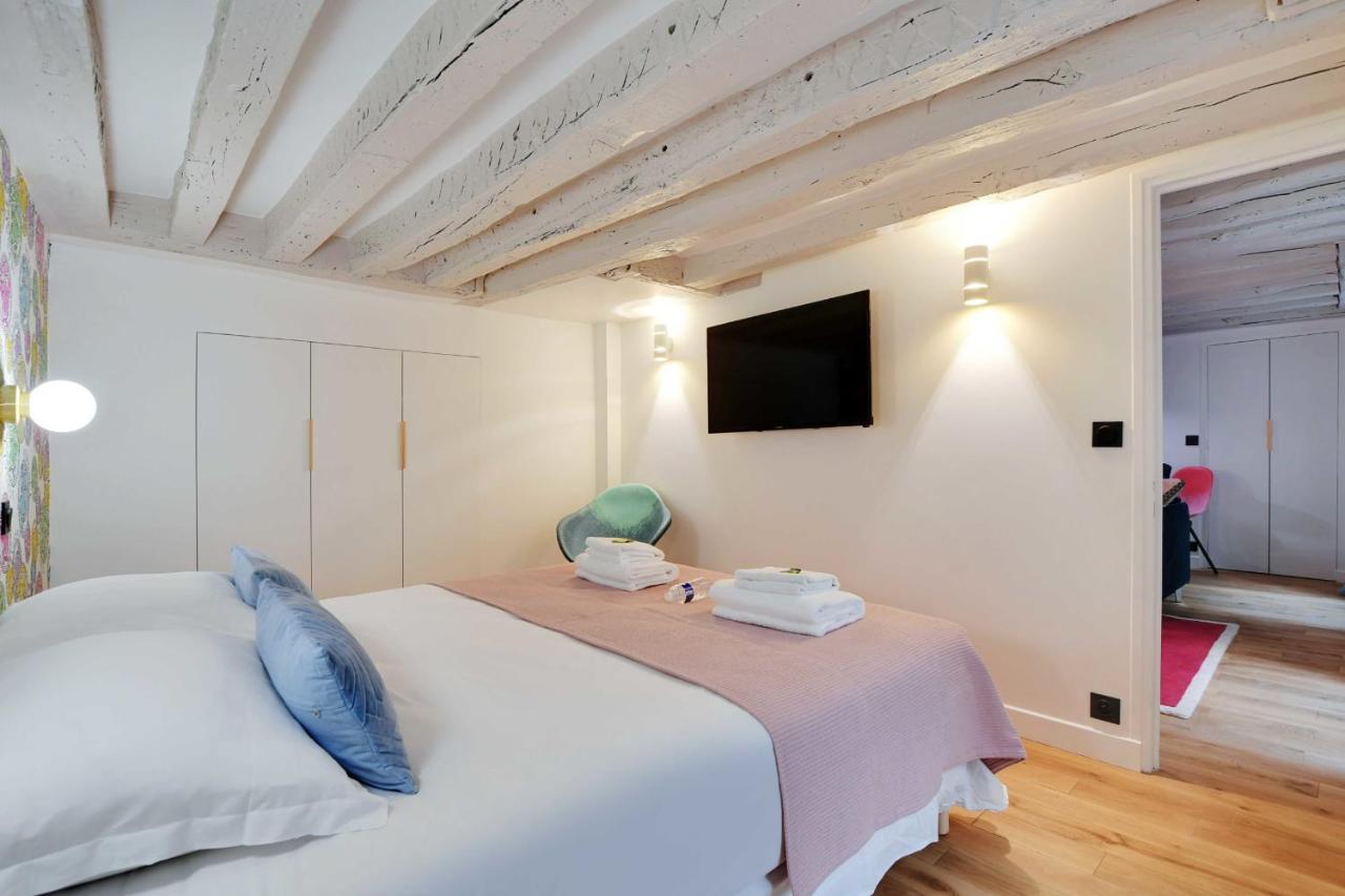Joyful Apartment - 2Br-6P - Louvre-Rivoli Párizs Kültér fotó